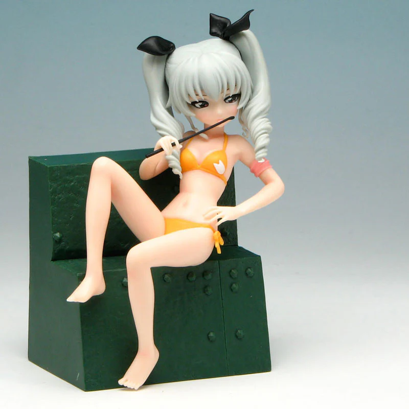 Girls und Panzer 1/10 Anchovy -Swimsuit ver.- Girls und Panzer 10th Anniversary Special Edition desu! Resin Kit - Image 10