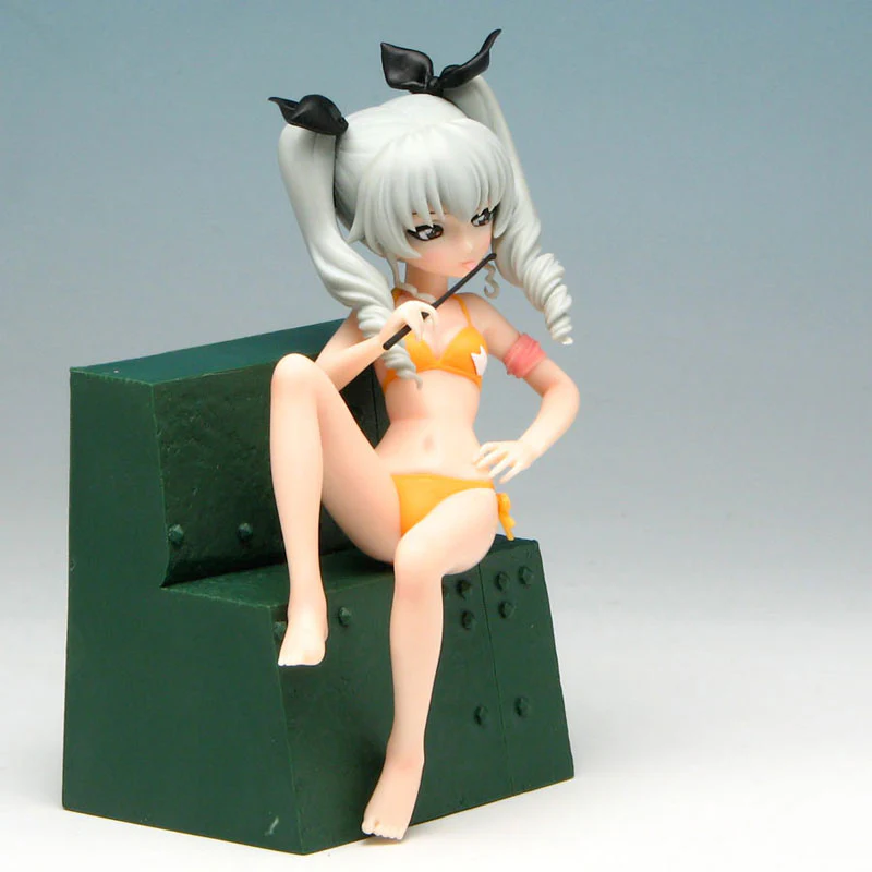 Girls und Panzer 1/10 Anchovy -Swimsuit ver.- Girls und Panzer 10th Anniversary Special Edition desu! Resin Kit - Image 11