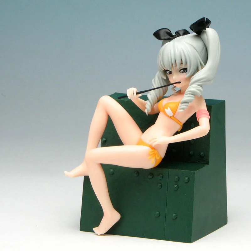 Girls und Panzer 1/10 Anchovy -Swimsuit ver.- Girls und Panzer 10th Anniversary Special Edition desu! Resin Kit - Image 2