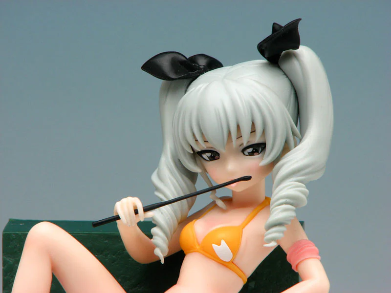 Girls und Panzer 1/10 Anchovy -Swimsuit ver.- Girls und Panzer 10th Anniversary Special Edition desu! Resin Kit - Image 7