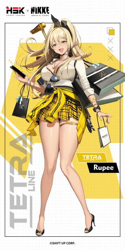 Goddess of Victory: Nikke - Rupee - 1/7 - With Tapestry (Hobby Sakura) - Image 9