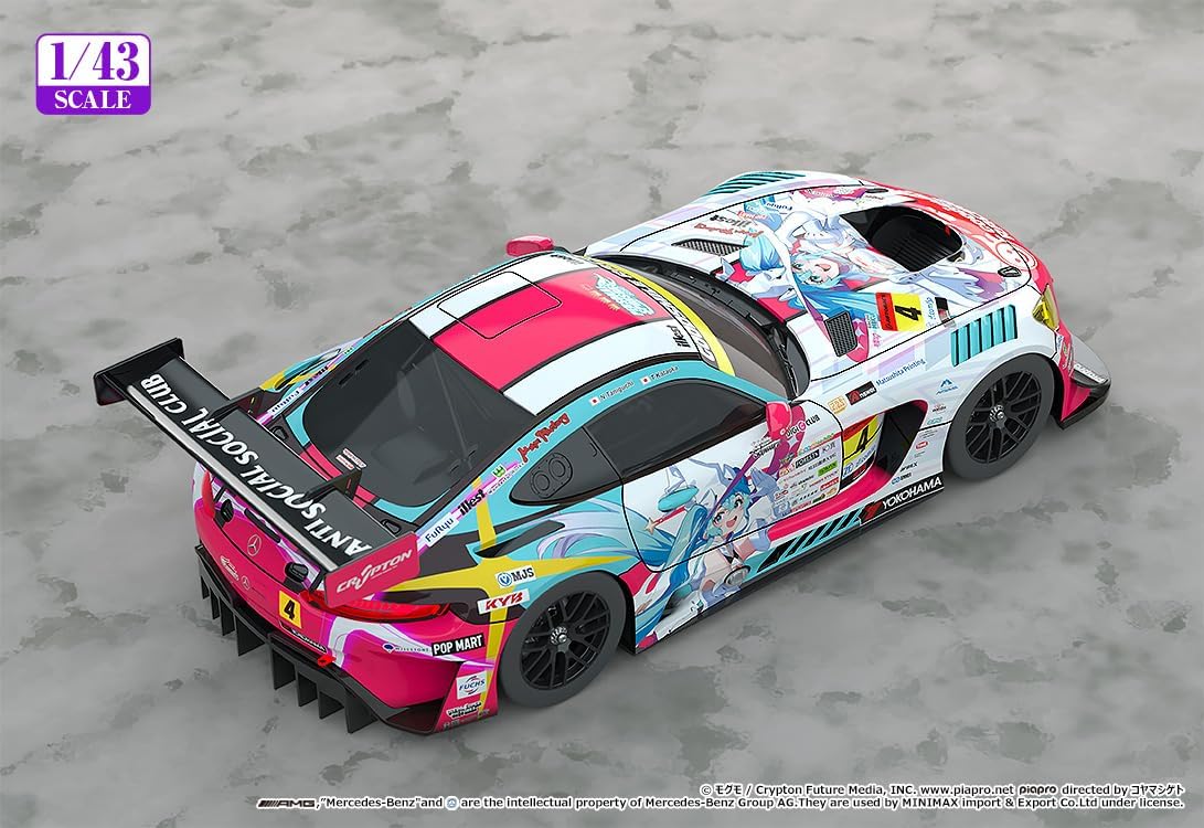 Good Smile Racing - Hatsune Miku - AMG 2024 - 1/43 - Kaimaku-sen Vers. (Good Smile Company) [Shop Exclusive] - Image 2