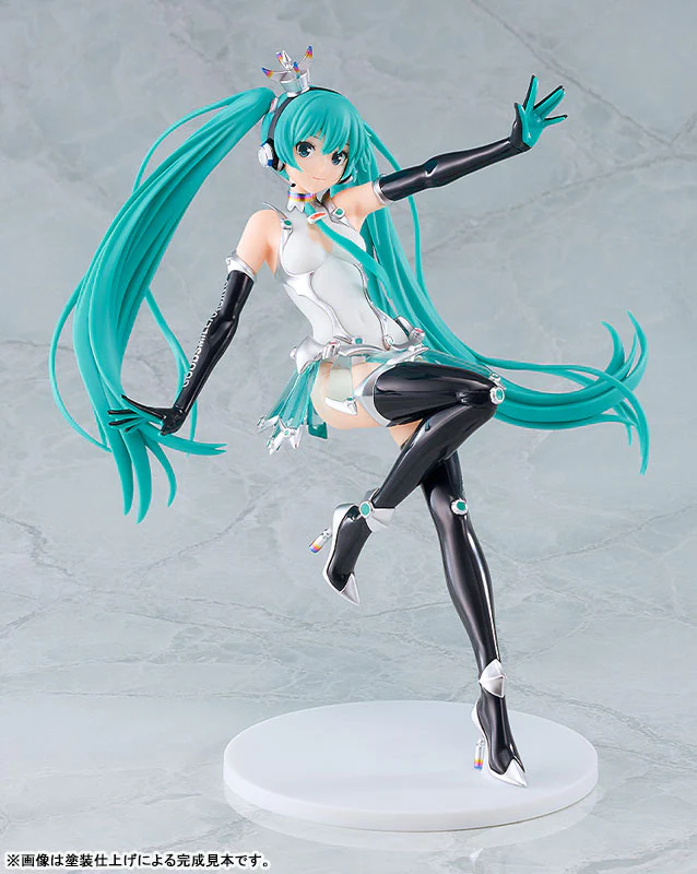 Good Smile Racing - Hatsune Miku - Reincarnation - 1/8 - Racing 2013 Ver. - Model Kit (GOOD SMILE Racing) - Image 2