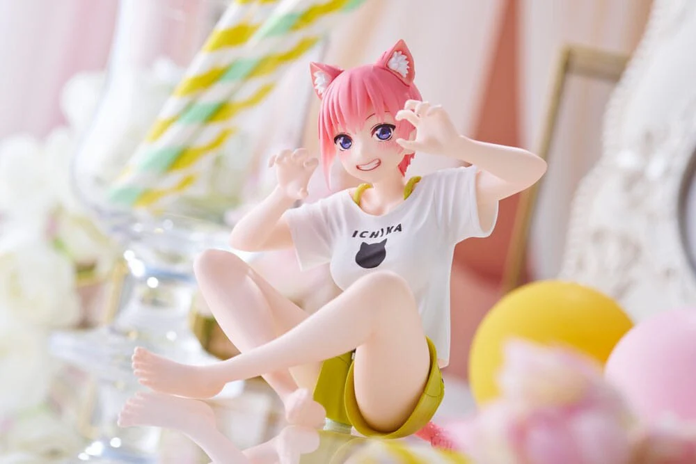 Gotoubun no Hanayome ∬ - Nakano Ichika - Desktop Cute - Cat Room Wear Ver. (Taito) - Image 7