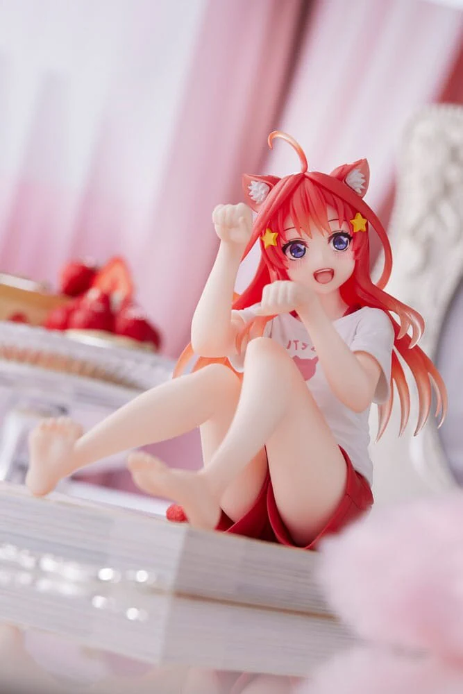 Gotoubun no Hanayome ∬ - Nakano Itsuki - Desktop Cute - Cat room wear ver. (Taito) - Image 2