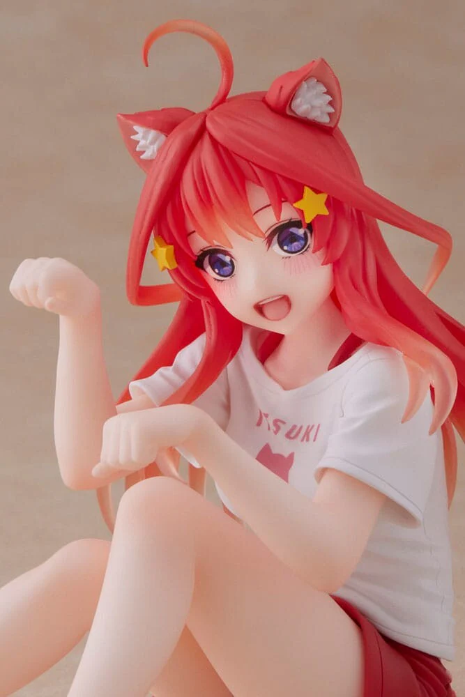 Gotoubun no Hanayome ∬ - Nakano Itsuki - Desktop Cute - Cat room wear ver. (Taito) - Image 5
