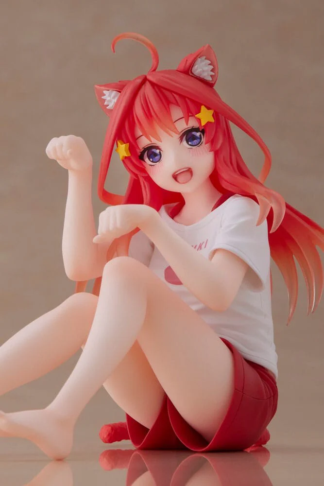 Gotoubun no Hanayome ∬ - Nakano Itsuki - Desktop Cute - Cat room wear ver. (Taito) - Image 6