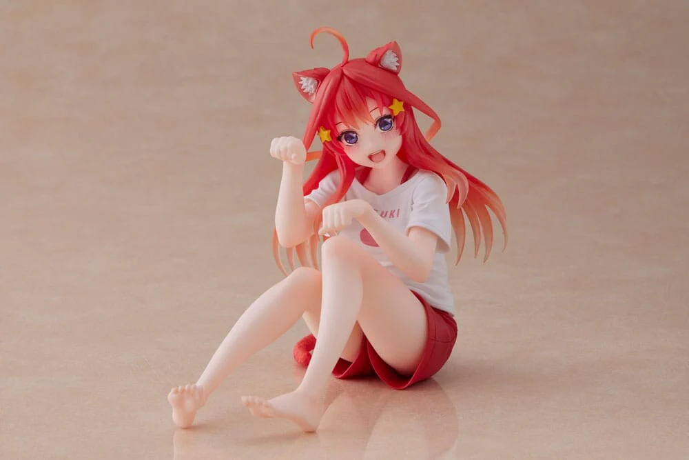 Gotoubun no Hanayome ∬ - Nakano Itsuki - Desktop Cute - Cat room wear ver. (Taito) - Image 7