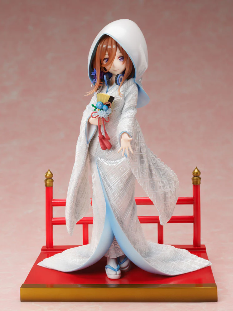 Gotoubun no Hanayome ∬ - Nakano Miku - F:Nex - 1/7 - Shiromuku (FuRyu) [Shop Exclusive] - Image 7