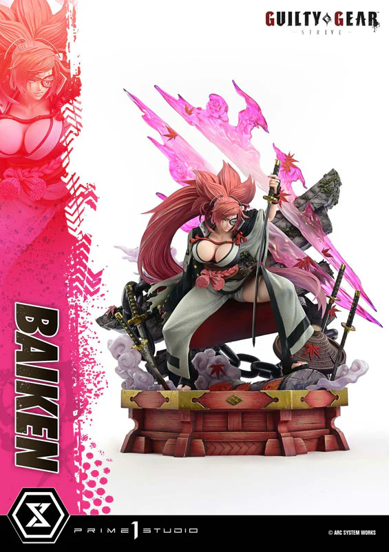 Guilty Gear -Strive- - Baiken - Ultimate Premium Masterline - 1/4 (Prime 1 Studio) - Image 4