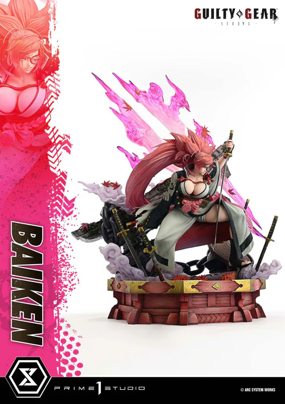 Guilty Gear -Strive- - Baiken - Ultimate Premium Masterline - 1/4 (Prime 1 Studio) - Image 5