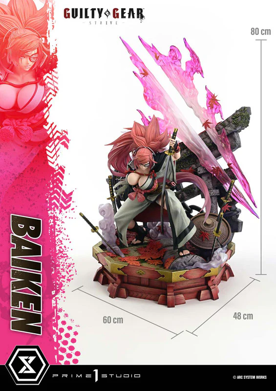 Guilty Gear -Strive- - Baiken - Ultimate Premium Masterline - 1/4 (Prime 1 Studio) - Image 6