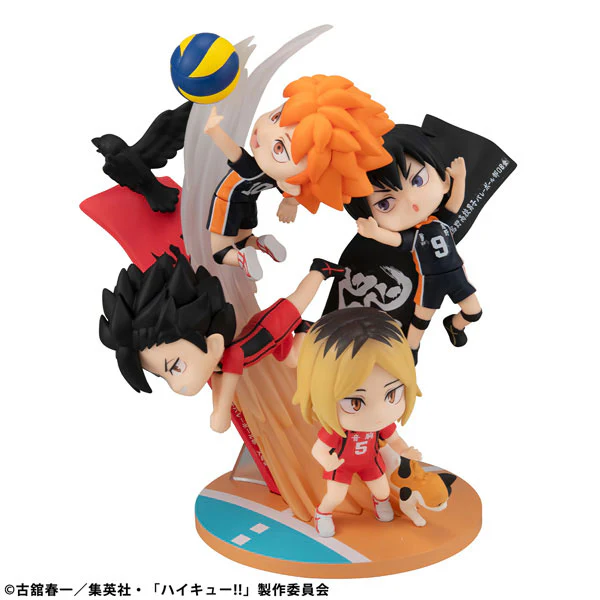 Haikyuu!! - Hinata Shouyou - Kageyama Tobio - Kozume Kenma - Kuroo Tetsurou - FigUnity (MegaHouse) - Image 6