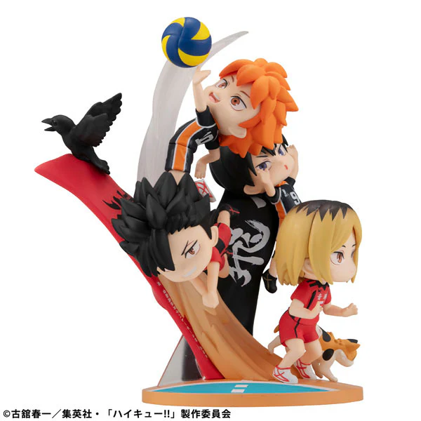 Haikyuu!! - Hinata Shouyou - Kageyama Tobio - Kozume Kenma - Kuroo Tetsurou - FigUnity (MegaHouse) - Image 8