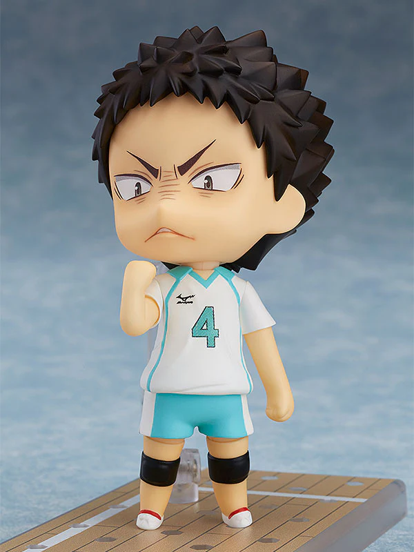 Haikyuu!! Karasuno Koukou VS Shiratorizawa Gakuen Koukou - Iwaizumi Hajime - Nendoroid #699 - 2022 Re-release (Orange Rouge) - Image 3