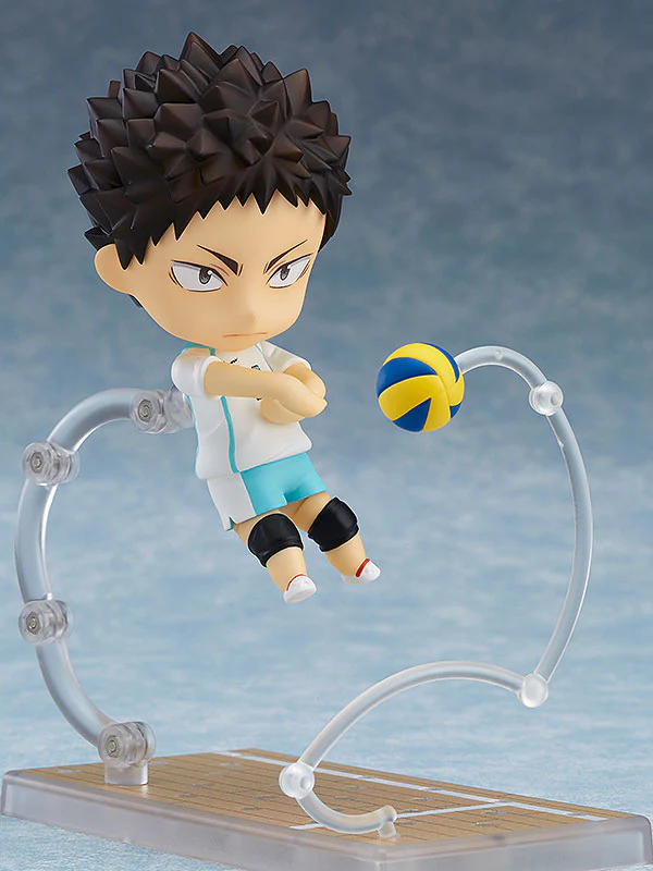 Haikyuu!! Karasuno Koukou VS Shiratorizawa Gakuen Koukou - Iwaizumi Hajime - Nendoroid #699 - 2022 Re-release (Orange Rouge) - Image 4