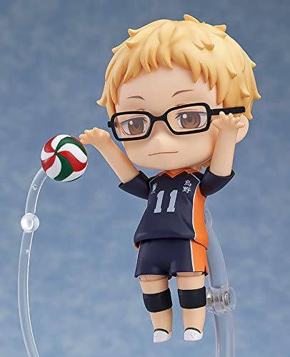 Haikyuu!! Second Season - Tsukishima Kei - Nendoroid #616 - 2023 Re-release (Orange Rouge) - Image 6