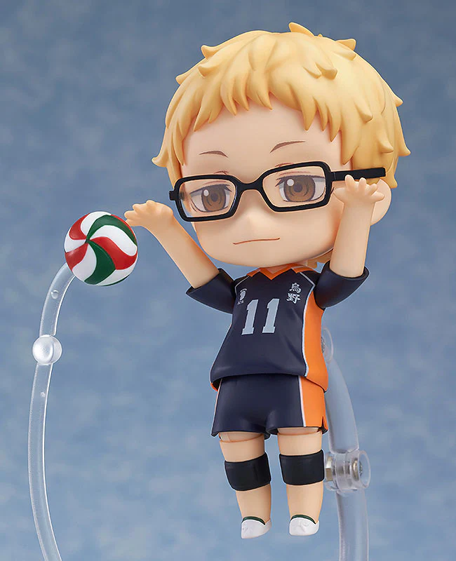 Haikyuu!! Second Season - Tsukishima Kei - Nendoroid #616 - 2024 Re-release (Good Smile Company, Orange Rouge) - Image 4