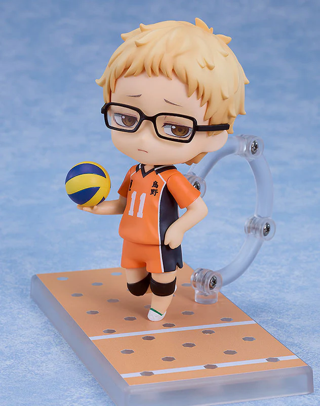 Haikyuu!! - Tsukishima Kei - Nendoroid #2817 - The New Karasuno Ver. (Good Smile Company, Orange Rouge) - Image 3
