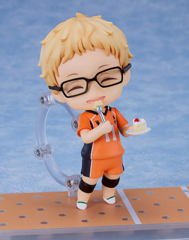Haikyuu!! - Tsukishima Kei - Nendoroid #2817 - The New Karasuno Ver. (Good Smile Company, Orange Rouge) - Image 4