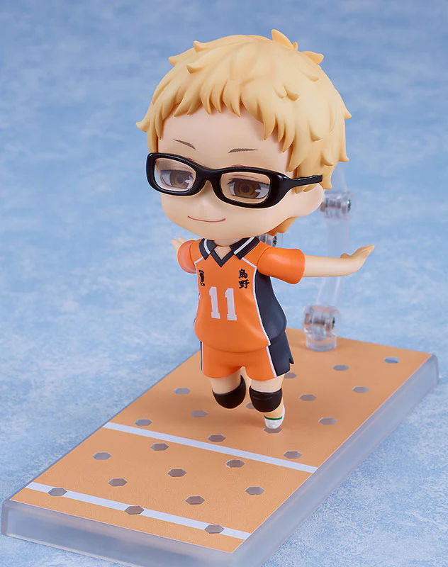 Haikyuu!! - Tsukishima Kei - Nendoroid #2817 - The New Karasuno Ver. (Good Smile Company, Orange Rouge) - Image 5