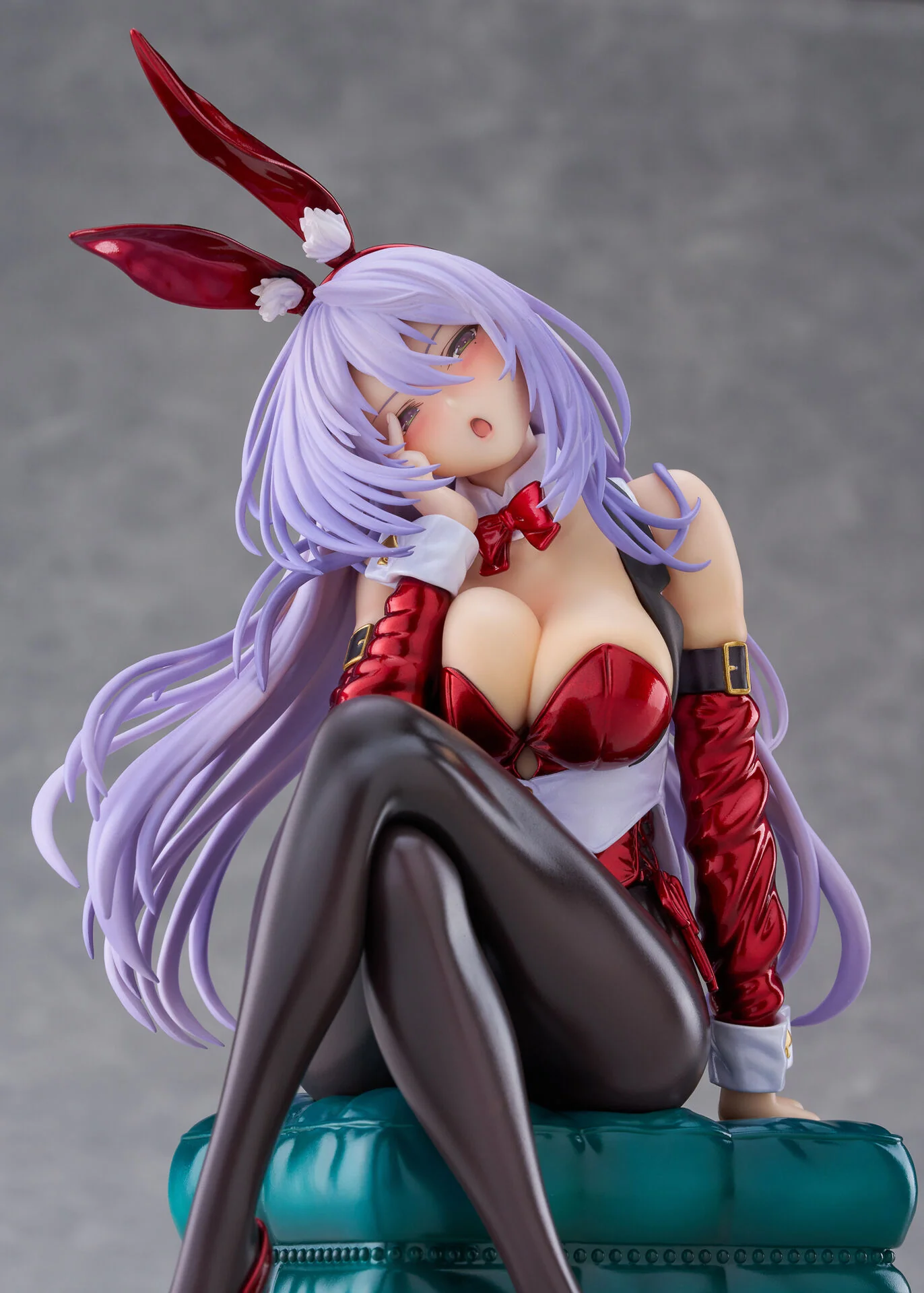 Hanikami, Kanojo wa Koi o Suru - Amagasa Tsuduri - 1/7 - Bunny Style, Christmas Santa Color (PLUM) - Image 4