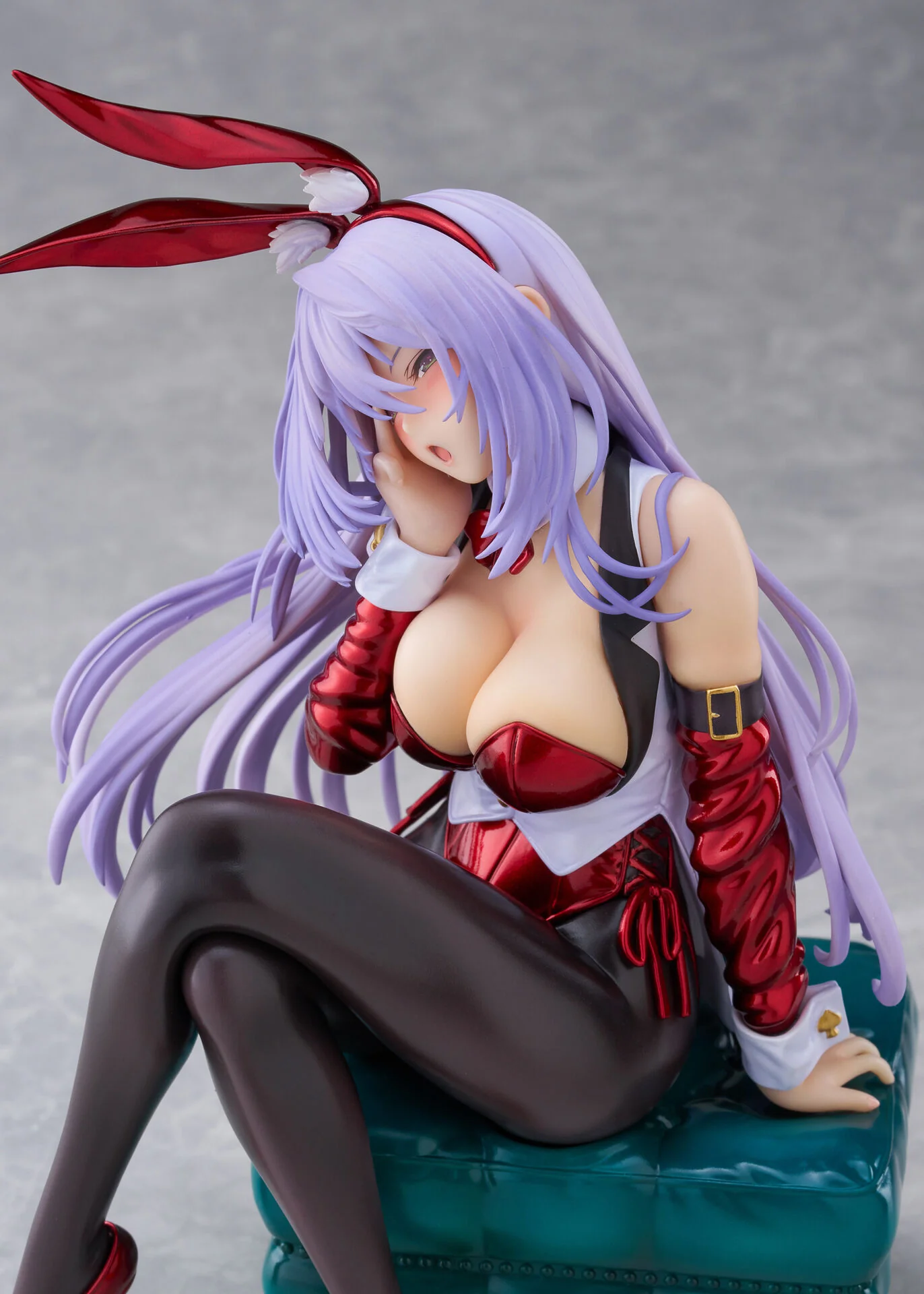 Hanikami, Kanojo wa Koi o Suru - Amagasa Tsuduri - 1/7 - Bunny Style, Christmas Santa Color (PLUM) - Image 7