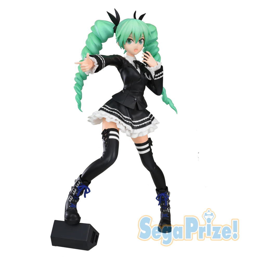 Hatsune Miku -Project DIVA- Arcade Future Tone - Hatsune Miku - SPM Figure - Dark Angel (SEGA) - Image 2