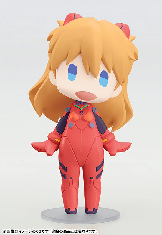 HELLO! GOOD SMILE Rebuild of Evangelion Asuka Langley Shikinami Posable Figure - Image 2