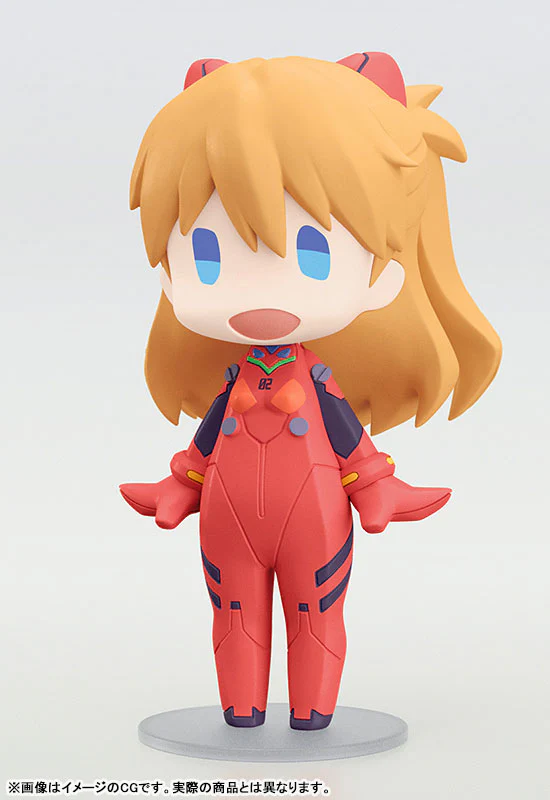 HELLO! GOOD SMILE Rebuild of Evangelion Asuka Langley Shikinami Posable Figure - Image 3