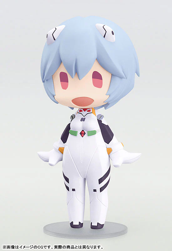 HELLO! GOOD SMILE Rebuild of Evangelion Rei Ayanami Posable Figure - Image 3