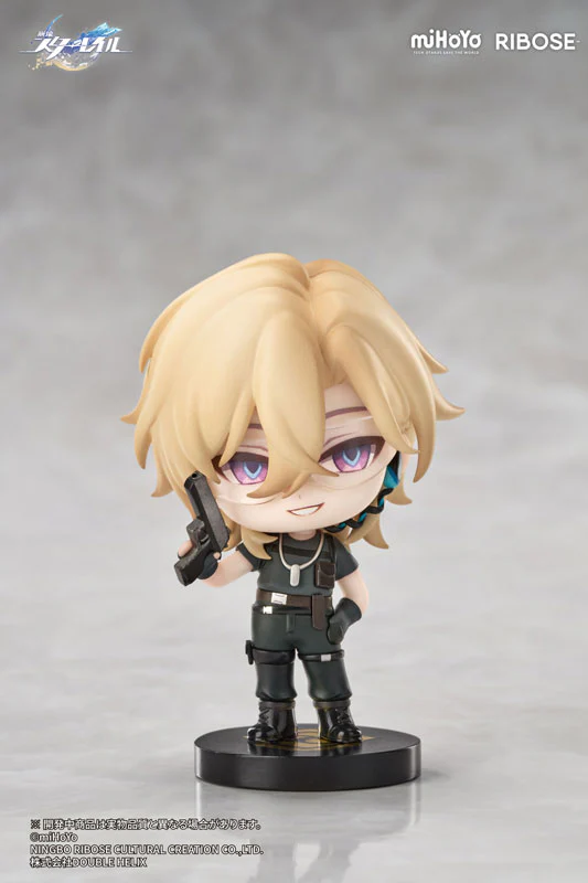 Honkai: Star Rail - Aventurine - Honkai: Star Rail Nameless' Guest Medal Q Version Figure - Honkai: Star Rail Nameless' Guest Medal Series (Ribose) - Image 2