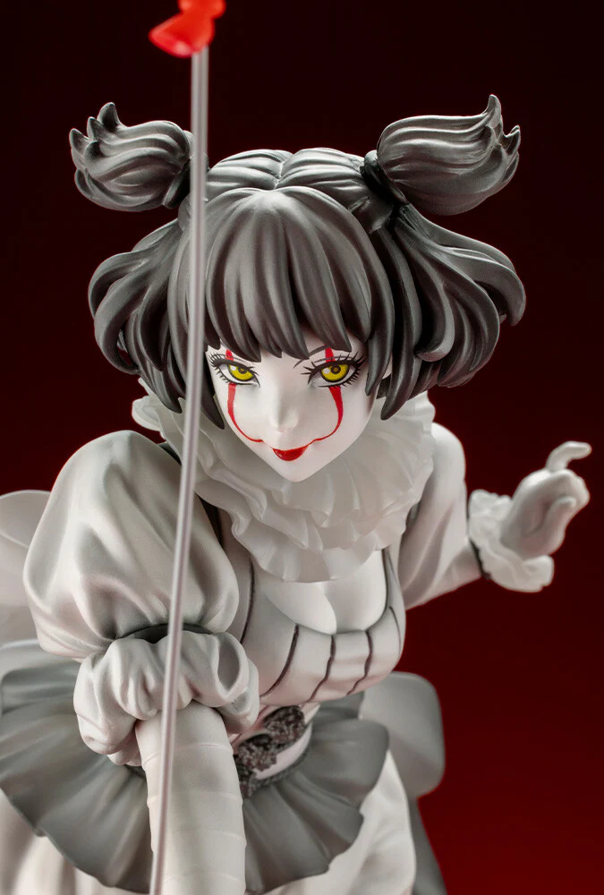It (2017) - Pennywise - Bishoujo Statue - Horror Bishoujo - 1/7 - Monochrome Ver. (Kotobukiya) - Image 5