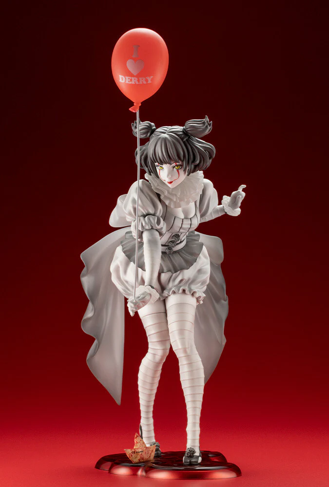 It (2017) - Pennywise - Bishoujo Statue - Horror Bishoujo - 1/7 - Monochrome Ver. (Kotobukiya) - Image 6
