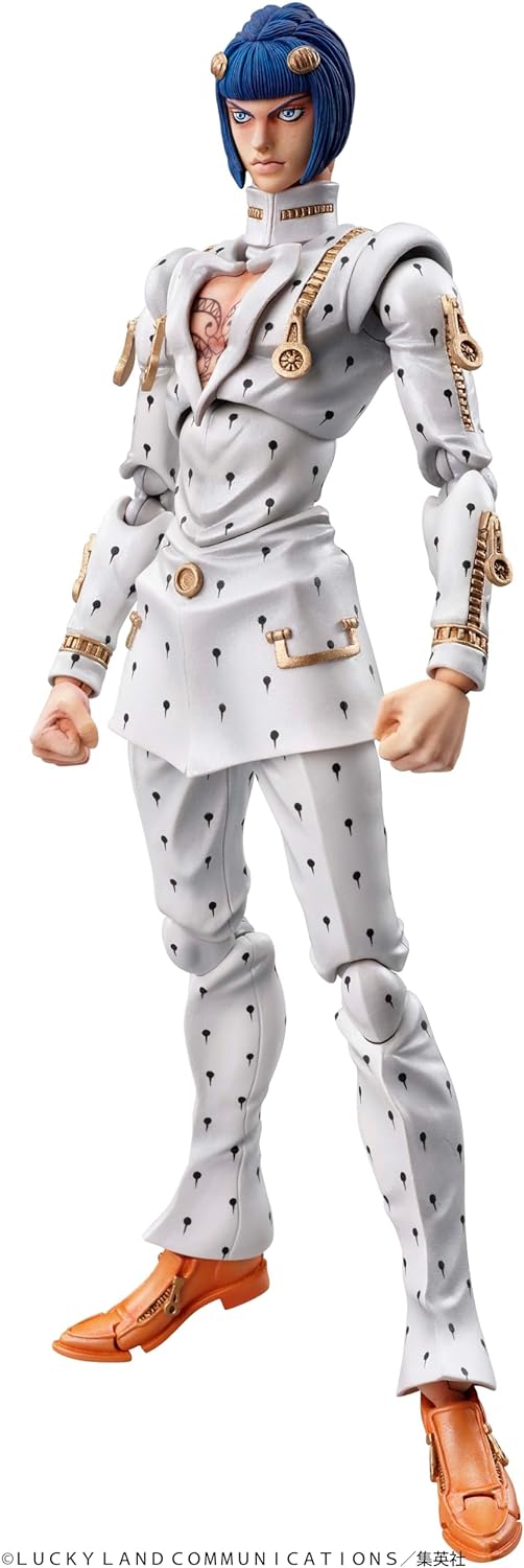 Jojo no Kimyou na Bouken - Ougon no Kaze - Bruno Bucciarati - Mario Zucchero - Super Action Statue #33 - 2024 Re-release (Medicos Entertainment)