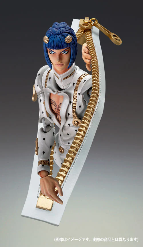 Jojo no Kimyou na Bouken - Ougon no Kaze - Bruno Bucciarati - Mario Zucchero - Super Action Statue #33 - 2024 Re-release (Medicos Entertainment) - Image 2