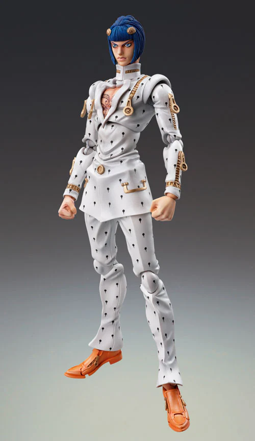 Jojo no Kimyou na Bouken - Ougon no Kaze - Bruno Bucciarati - Mario Zucchero - Super Action Statue #33 - 2024 Re-release (Medicos Entertainment) - Image 4