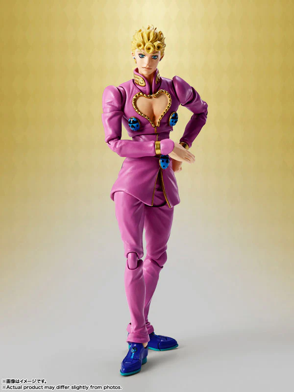 Jojo no Kimyou na Bouken - Ougon no Kaze - Coco Jumbo - Giorno Giovanna - S.H.Figuarts (Bandai Spirits) - Image 3