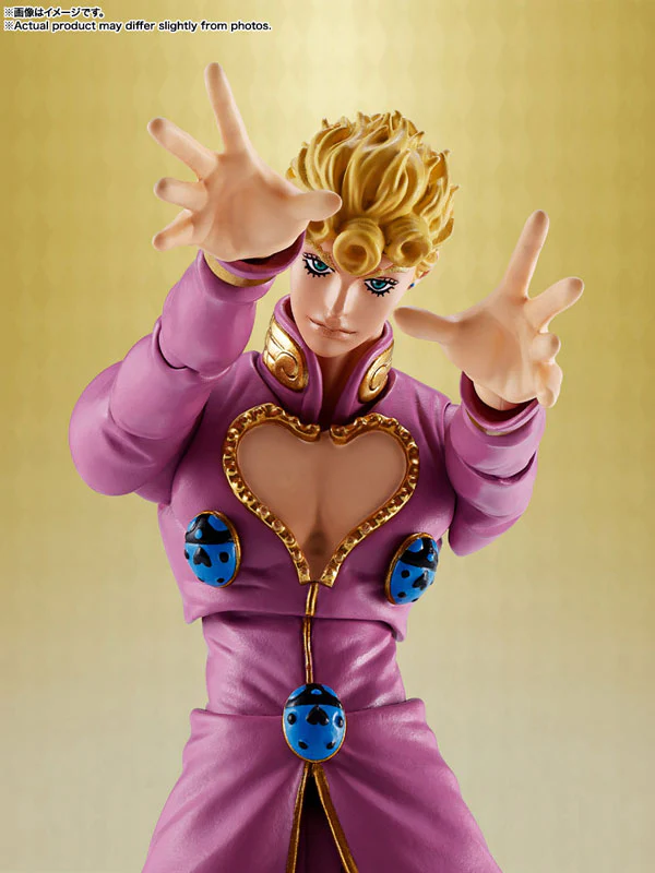Jojo no Kimyou na Bouken - Ougon no Kaze - Coco Jumbo - Giorno Giovanna - S.H.Figuarts (Bandai Spirits) - Image 4