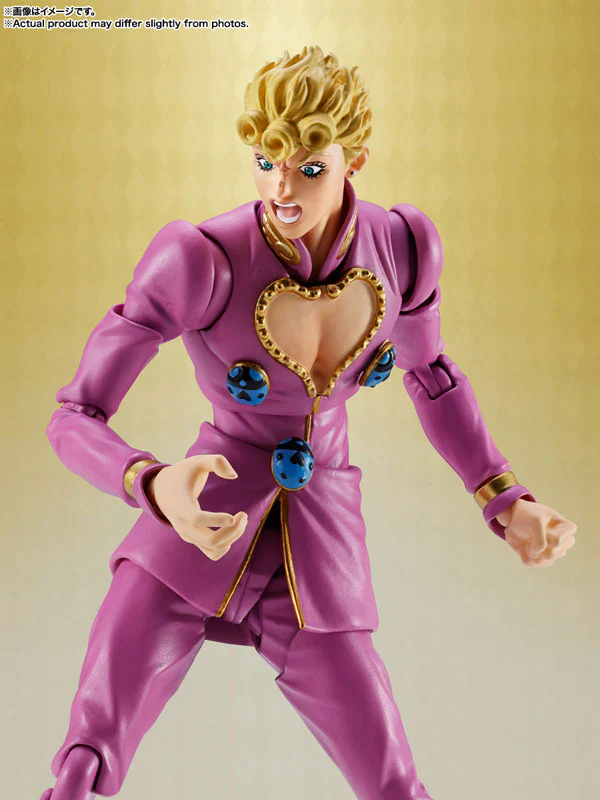 Jojo no Kimyou na Bouken - Ougon no Kaze - Coco Jumbo - Giorno Giovanna - S.H.Figuarts (Bandai Spirits) - Image 5