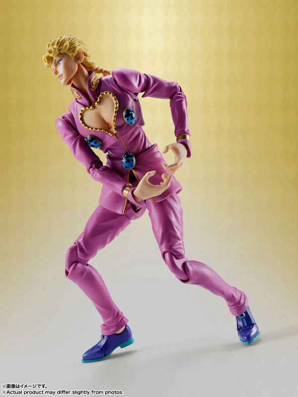 Jojo no Kimyou na Bouken - Ougon no Kaze - Coco Jumbo - Giorno Giovanna - S.H.Figuarts (Bandai Spirits) - Image 6