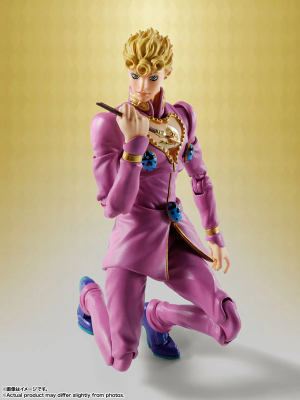 Jojo no Kimyou na Bouken - Ougon no Kaze - Coco Jumbo - Giorno Giovanna - S.H.Figuarts (Bandai Spirits) - Image 7