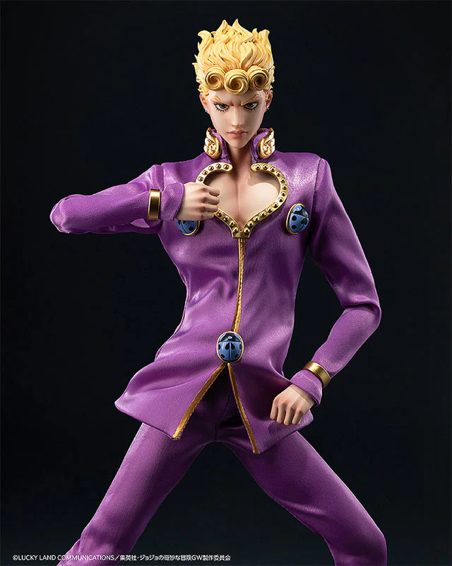Jojo no Kimyou na Bouken - Ougon no Kaze - Giorno Giovanna - FigZero - 1/6 (ThreeZero) - Image 4