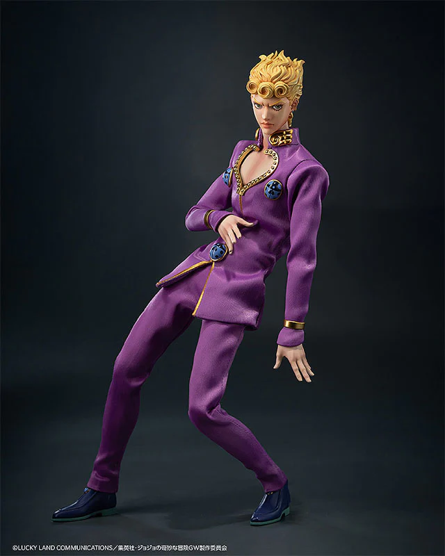 Jojo no Kimyou na Bouken - Ougon no Kaze - Giorno Giovanna - FigZero - 1/6 (ThreeZero) - Image 5