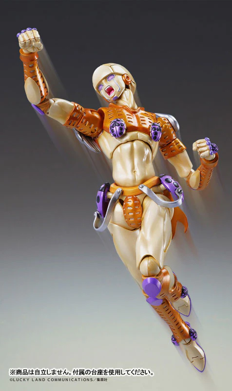 Jojo no Kimyou na Bouken - Ougon no Kaze - Gold Experience - Super Action Statue #38 - 2024 Re-release (Medicos Entertainment) - Image 4