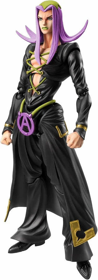 Jojo no Kimyou na Bouken - Ougon no Kaze - Leone Abbacchio - Super Action Statue - Ver. Black (Medicos Entertainment)