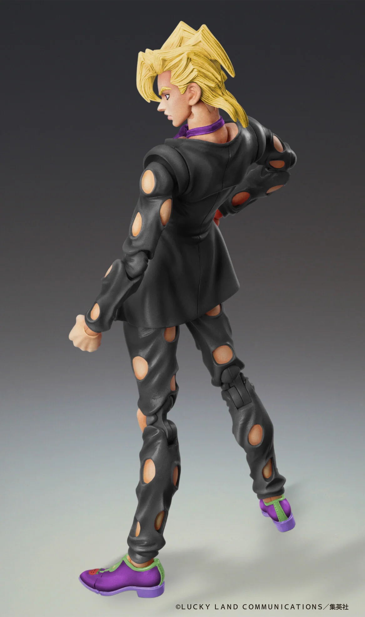 Jojo no Kimyou na Bouken - Ougon no Kaze - Pannacotta Fugo - Super Action Statue - Ver. Black - 2024 Re-release (Medicos Entertainment) - Image 5