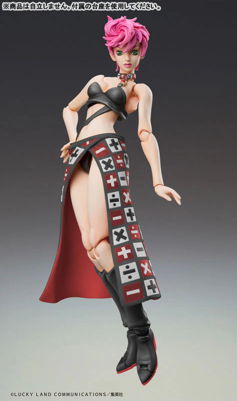 Jojo no Kimyou na Bouken - Ougon no Kaze - Trish Una - Super Action Statue - Ver. Black (Medicos Entertainment) - Image 4