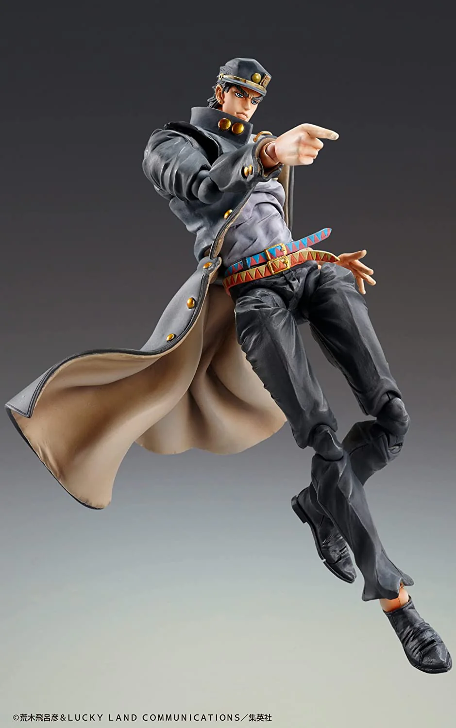 Jojo no Kimyou na Bouken - Stardust Crusaders - Kujo Jotaro - Super Action Statue #37 - Ver. 1.5 - 2023 Re-release (Medicos Entertainment) - Image 5