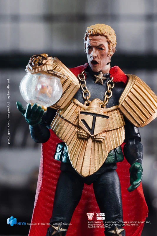 Judge Dredd 1/18 Action Figure Chief Judge Caligula - Image 2